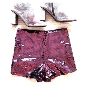 Vintage sequin hot pants!
